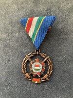 Fegyverbarátságért kitüntetés bronz fokozat