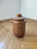 Vintage Rumtopf kerámia edény