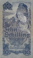 10 schilling 1933 Ausztria Eredeti állapot 3.