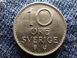 Svédország VI. Gusztáv Adolf (1950-1973) 10 Öre 1973 U