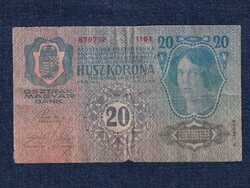 Osztrák-Magyar (1912-1915) 20 Korona bankjegy 1913