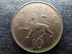 Anglia II. Erzsébet (1952-) 10 Új Penny 1969
