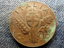 Olaszország III. Viktor Emánuel (1900-1946) 10 Centesimi 1938 R