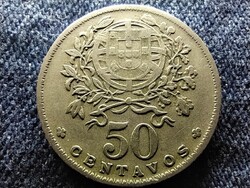 Portugália réz-nikkel 50 Centavos 1959