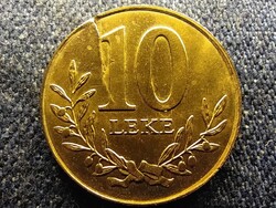 Albánia Berat kastély 10 Lek 2000 anyaghibás