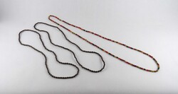 1V245 Mixed Wood Bead Necklace Costume Jewelry Pack of 3