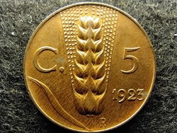 Olaszország III. Viktor Emánuel (1900-1946) 5 Centesimi 1923 R