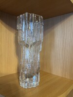 Mid Century  Tapio Wirkkala finn üveg váza,1960’s - 3729
