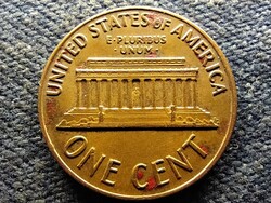 USA Lincoln Emlékmű 1 Cent 1972 S