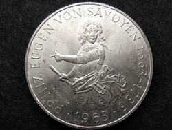 Ausztria 300 éve született Eugen herceg .800 ezüst 25 Schilling 1963