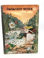 Oszkár Bácsi: Örökszép mesék. Antik mesekönyv ritkaság Vass Vera rajzaival - egyetlen kiadás, 1943