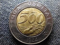San Marino Terra Ospitale 1944 500 Líra 1991 R