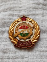 Kiváló Parancsnok munkásőr kitüntető jelvény