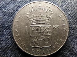Svédország VI. Gusztáv Adolf (1950-1973) 1 Korona 1972 U