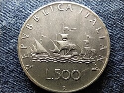 Olaszország Köztársaság (1946-) .835 ezüst 500 Líra 1970 R