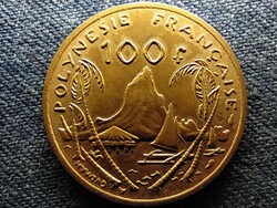 Francia Polinézia 100 frank 1976