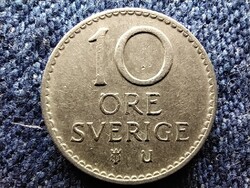 Svédország VI. Gusztáv Adolf (1950-1973) 10 Öre 1963 U