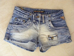 Blend She 34-es, S-es női farmer short, rövidnadrág, szegecses