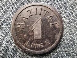 Pannonia Sörgyár Pécs 1886 1 Liter Háziital sörtikett