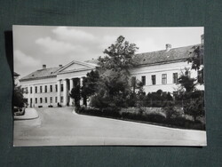 Képeslap,Szekszárd,Tanácsháza látkép,részlet, 1963-