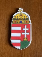 Magyar címer hűtő mágnes.