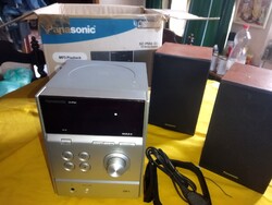 Panasonic mini hifi rádió cd mp3