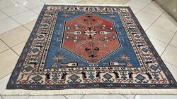 3961 Álomszép Török Milás kézi gyapjú perzsa szőnyeg 183X203CM INGYEN FUTÁR