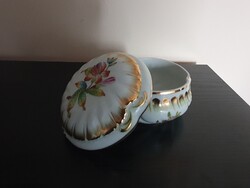 Barokkos Herendi porcelán bonbonier