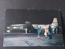 Régi képeslap Pan American Airways Douglas DC-7C Super-7 Clipper