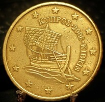 Ciprus 50 euro cent, 2008 A02C6