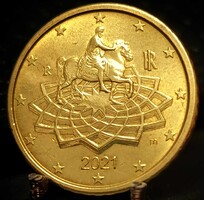 Olaszország 50 euro cent, 2021 A02C3