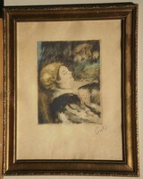 Csók István (1865-1961) : Báthory Erzsébet