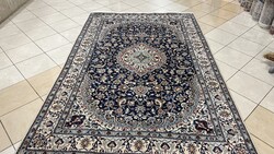3775 Iráni Nain kézi csomó gyapjú perzsa szőnyeg 196X293CM INGYEN FUTÁR