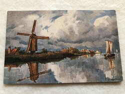 Antik, régi hosszúcímzéses képeslap  - Postatiszta                                       -3.