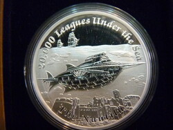 Ezüst  1 dollár Tuvalu 2015 The Nautilus