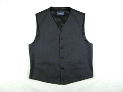 EREDETI BUGATTI (L / XL) ELEGÁNS NAGYON KOMOLY FÉRFI SÖTÉTSZÜRKE ZAKÓ MELLÉNY