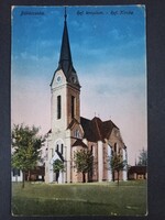 Antik képeslap Békéscsaba Református Templom - 1920-as