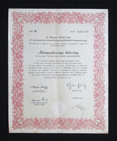 Magyar Köztársaság Búzakötvény - 10 kg 1946