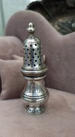 Antique silver salt shaker
