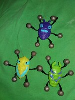 Retro MEKIS gyorséttermi HAPPY MEAL figura játék űr sci - fi pókok csomagban EGYBEN a képek szerint