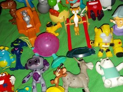 Retro MEKIS gyorséttermi HAPPY MEAL figurák játékok csomag 22 DB EGYBEN a képek szerint