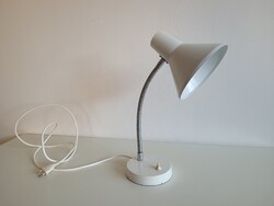 Régi retro gégecsöves Szarvasi fém asztali lámpa mid century