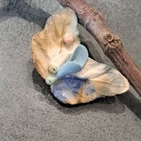 Porcelán bross 3,5  cm-es