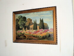 Szignózott olaj festmény