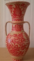 Régi korondi padlóváza, 47 cm magas