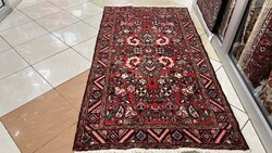3967 Iráni Bakhtiari kézi csomó gyapjú perzsa szőnyeg 107X205CM INGYEN FUTÁR
