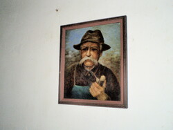 Szignózott olaj festmény