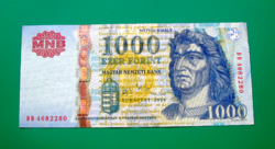 1000 forint bankjegy - 2006 - "DD"