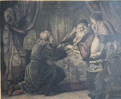 Izsák megáldja Jákobot