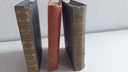 3 db  Athenaeum Kiadású regény Dickens Károly,Sigrid Undset,G.D'Annunzio Budapest 1914.- antik könyv